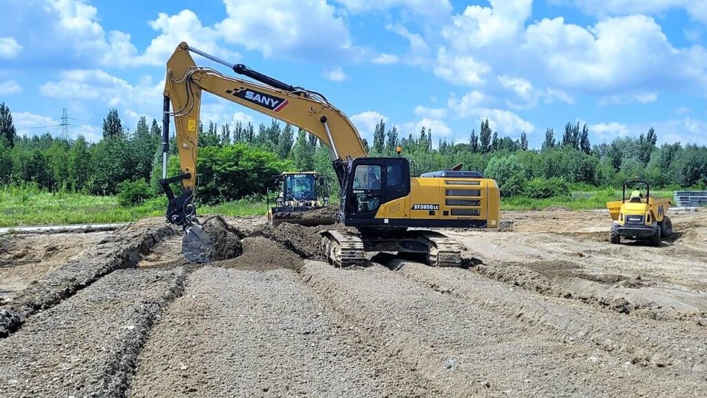 Gdzie są produkowane koparki sany