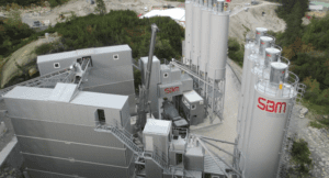 Linia technologiczna do produkcji betonu