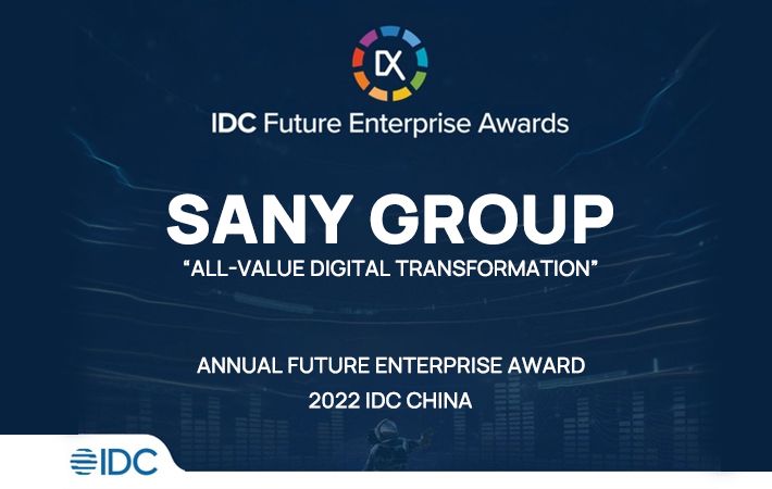 Sany zdobywa IDC Future Enterprise Awards 2022